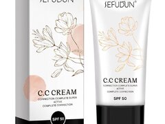 Crema corectoare pentru ten cu SPF50, acoperire completa